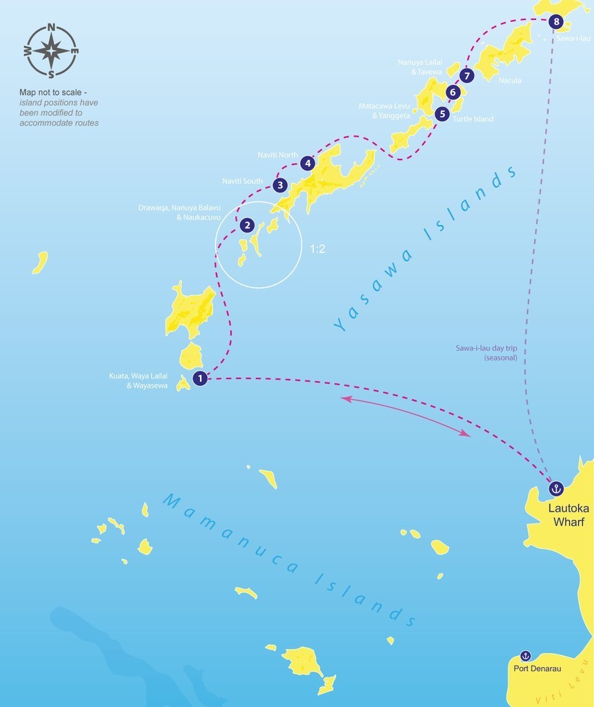 Fiji Island Hopping Between Yasawa And Mamanuca - Fiji-bookings.com